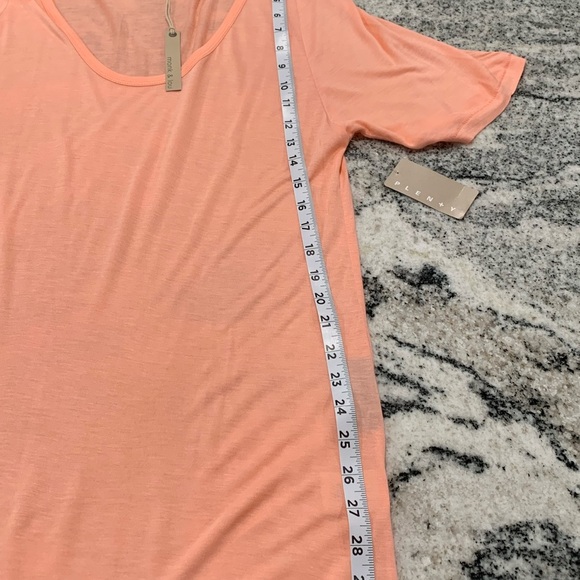 NWT- size S Monk & Lou peach tunic, - Picture 10 of 16